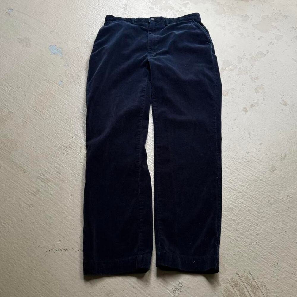 Vintage Polo Ralph Lauren Men's 36x32 Navy Corduroy Pants